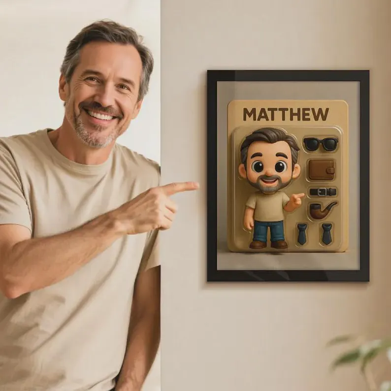 Personalized 3D Printed Figurine Gift – Couple Anniversary