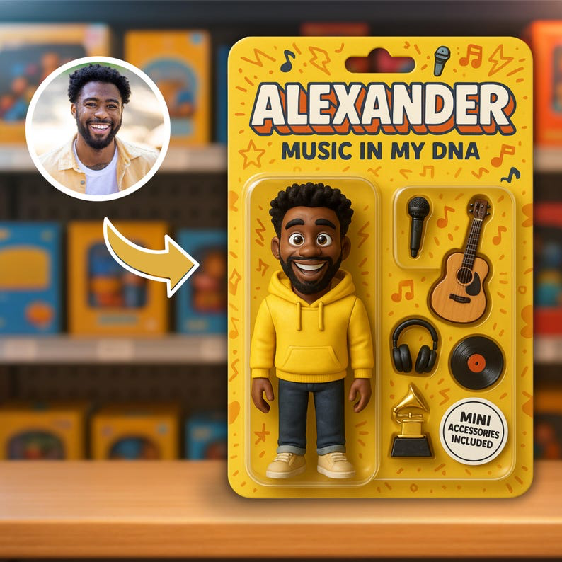 Personalized 3D Printed Figurine Gift – Couple Anniversary