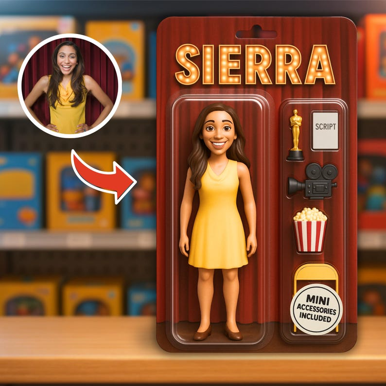 wedding couple 3D figurine from user photo